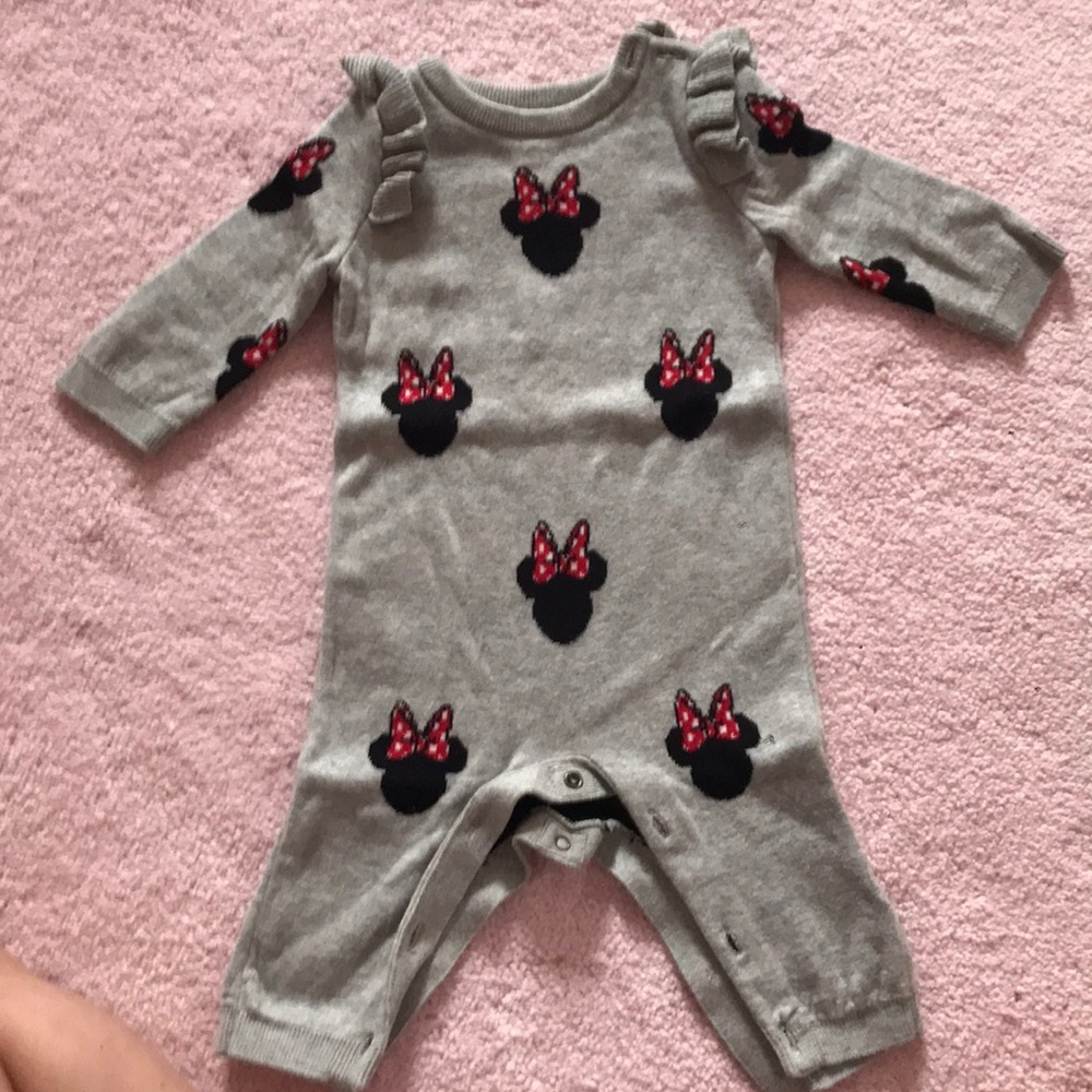 Gap knit Minnie onesies